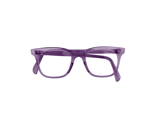 Purple glasses