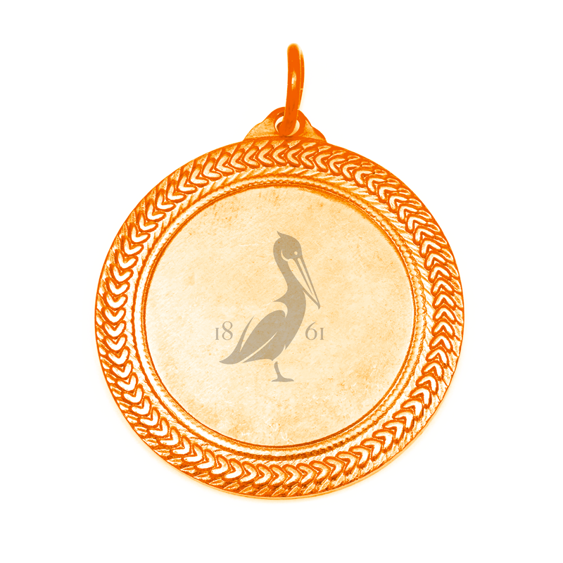 Orange medal with Royal London logo