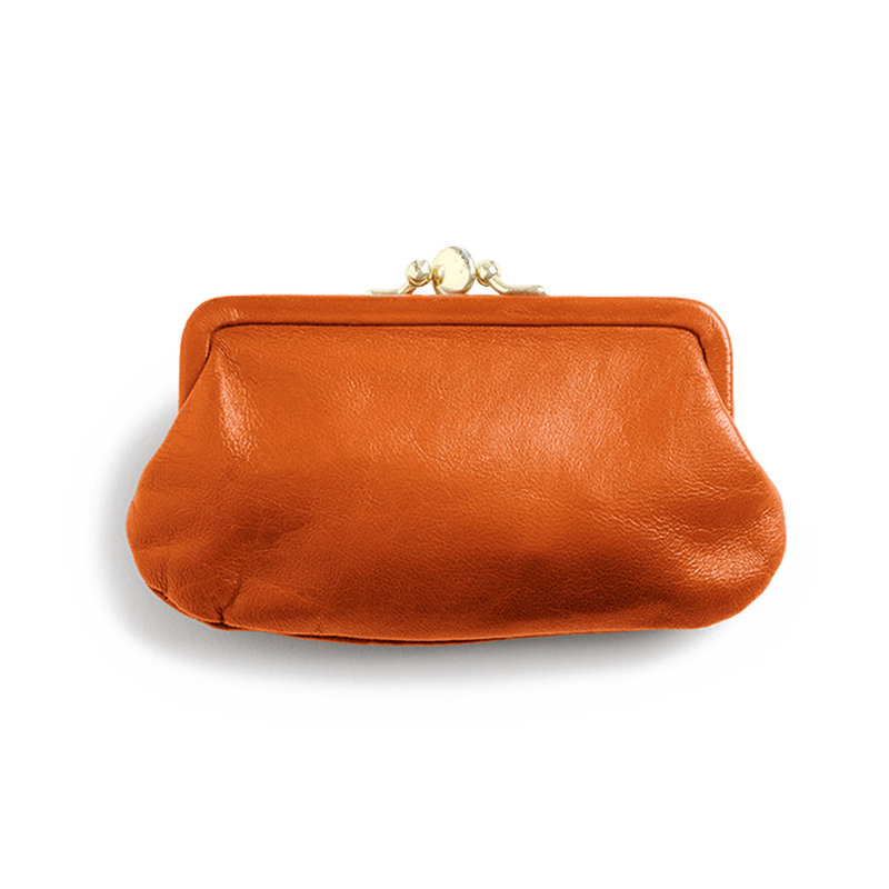 Orange purse