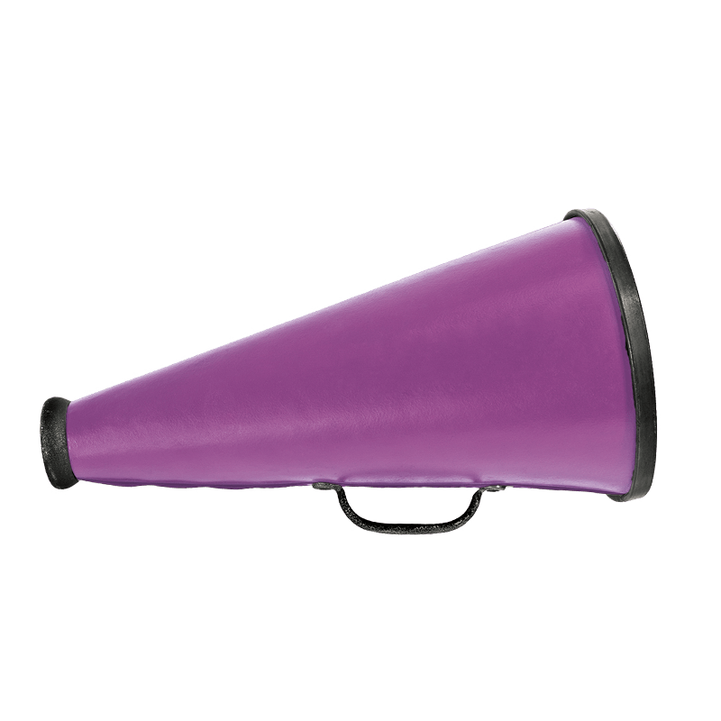 Purple loudspeaker